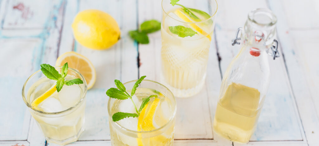 Ice tea au thé vert