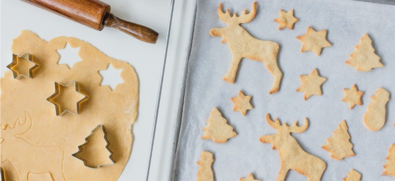 Cookies de Noël sans sucre