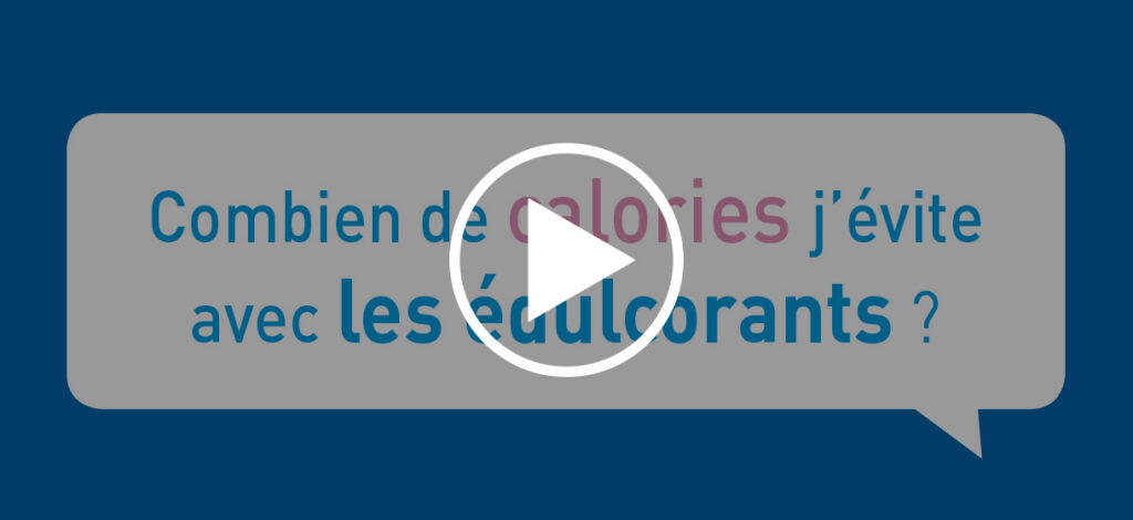 Combien de calories j&rsquo;évite avec les édulcorants?