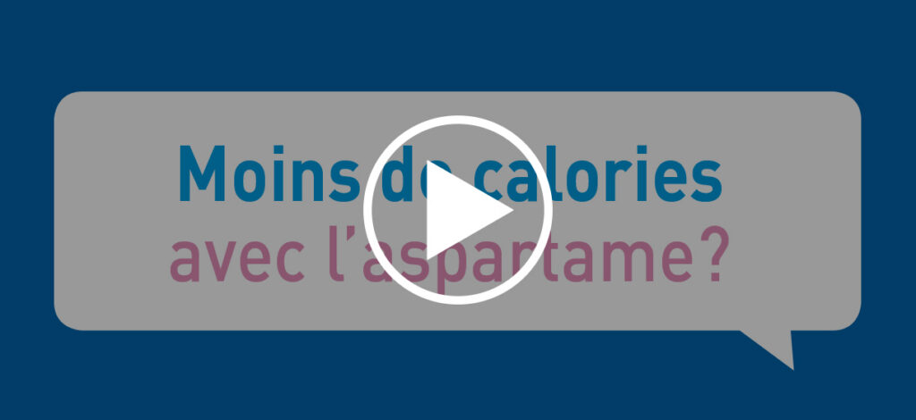 Quelle réduction calorique grâce à l&rsquo;aspartame?
