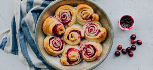 Cranberry rolls