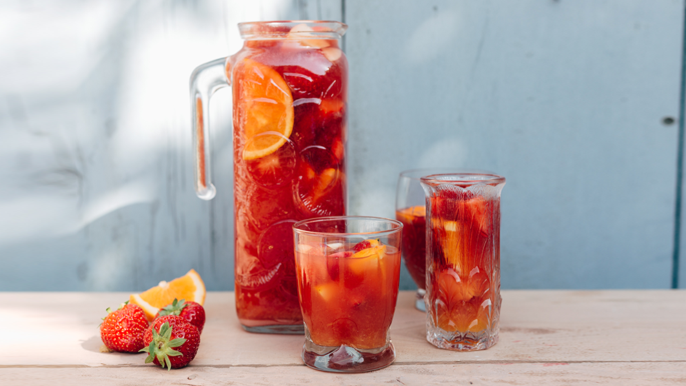 Sangria aux fruits sans alcool