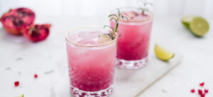 Spritzer de fête à la grenade
