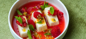 Semifreddo fruits de la passion framboise